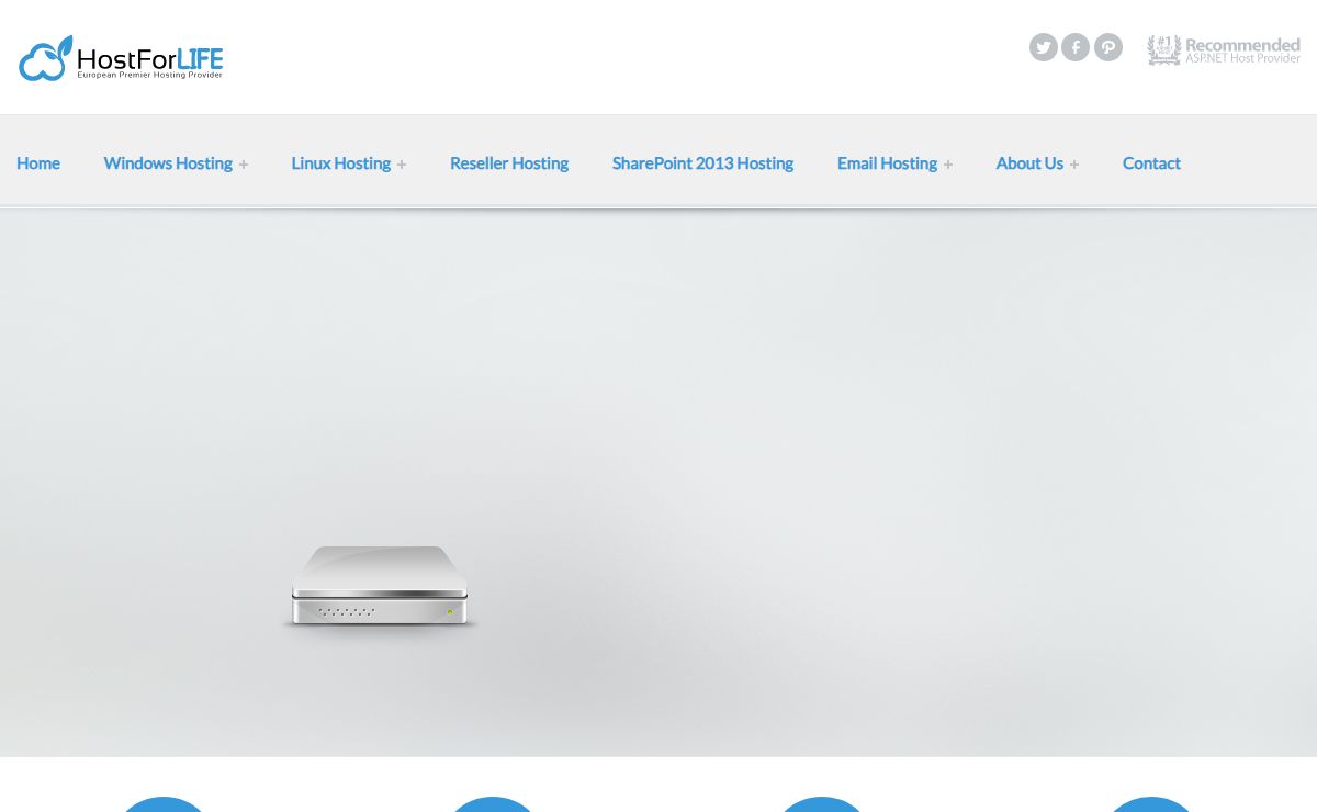 HostForLIFE.eu - European Cheap, Best, Discount and Instant Activation ASP.NET 5, ASP.NET Core 7.0 / 8.0 SSD Hosting, ASP.NET MVC SSD Hosting, SQL Server 2019 SSD Hosting, and Windows Server 2016 SSD Hosting