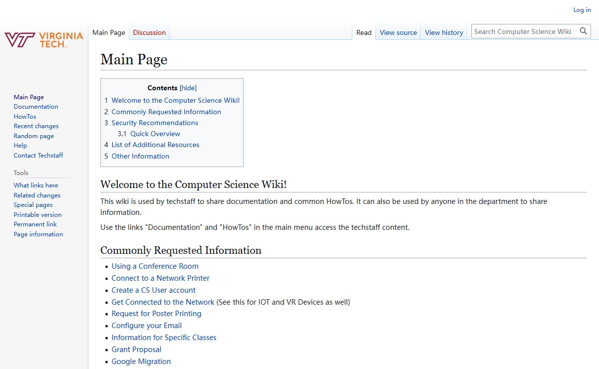 Computer Science Wiki