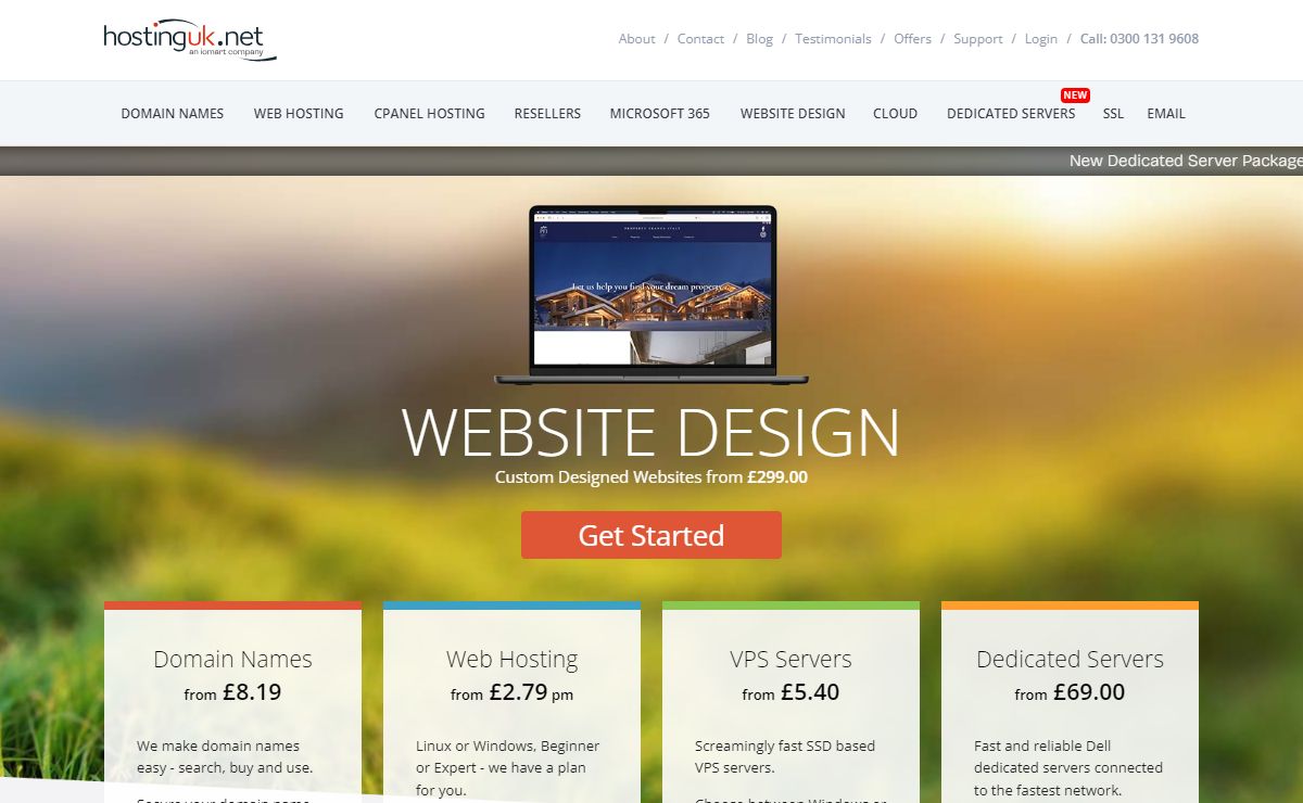 Domain Name registration and Web Hosting | Hosting UK