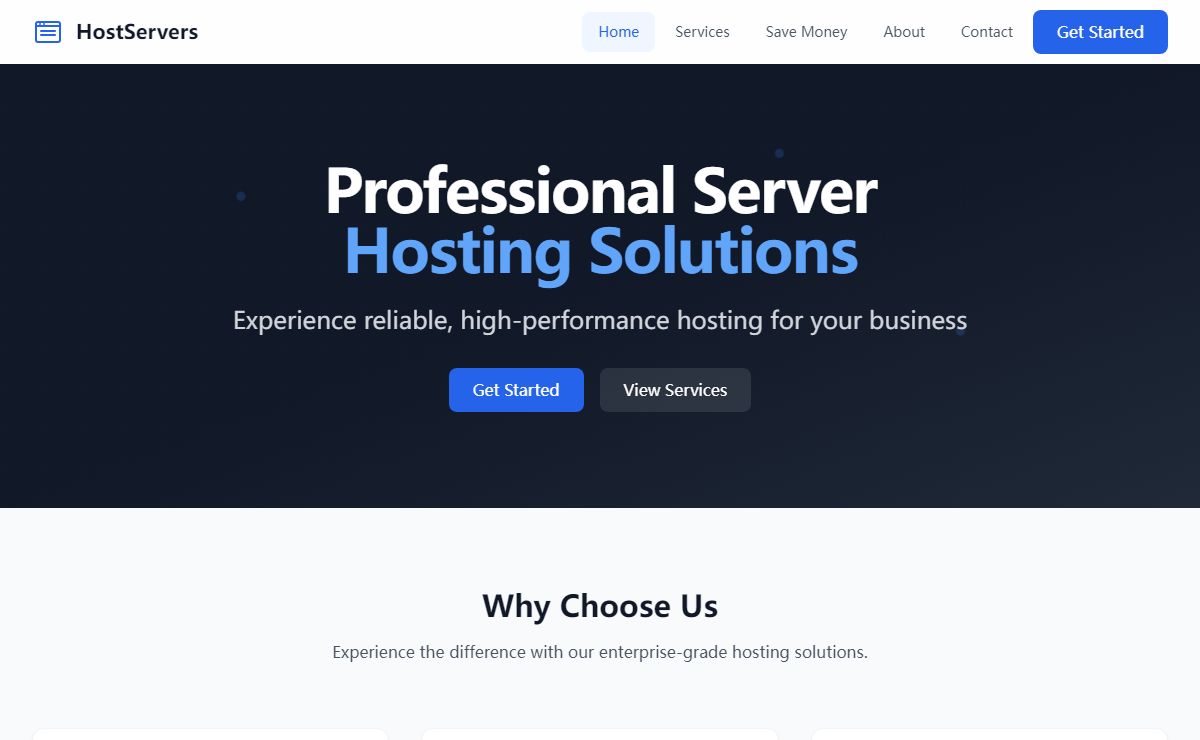 Professional Server Hosting Solutions | HostServers