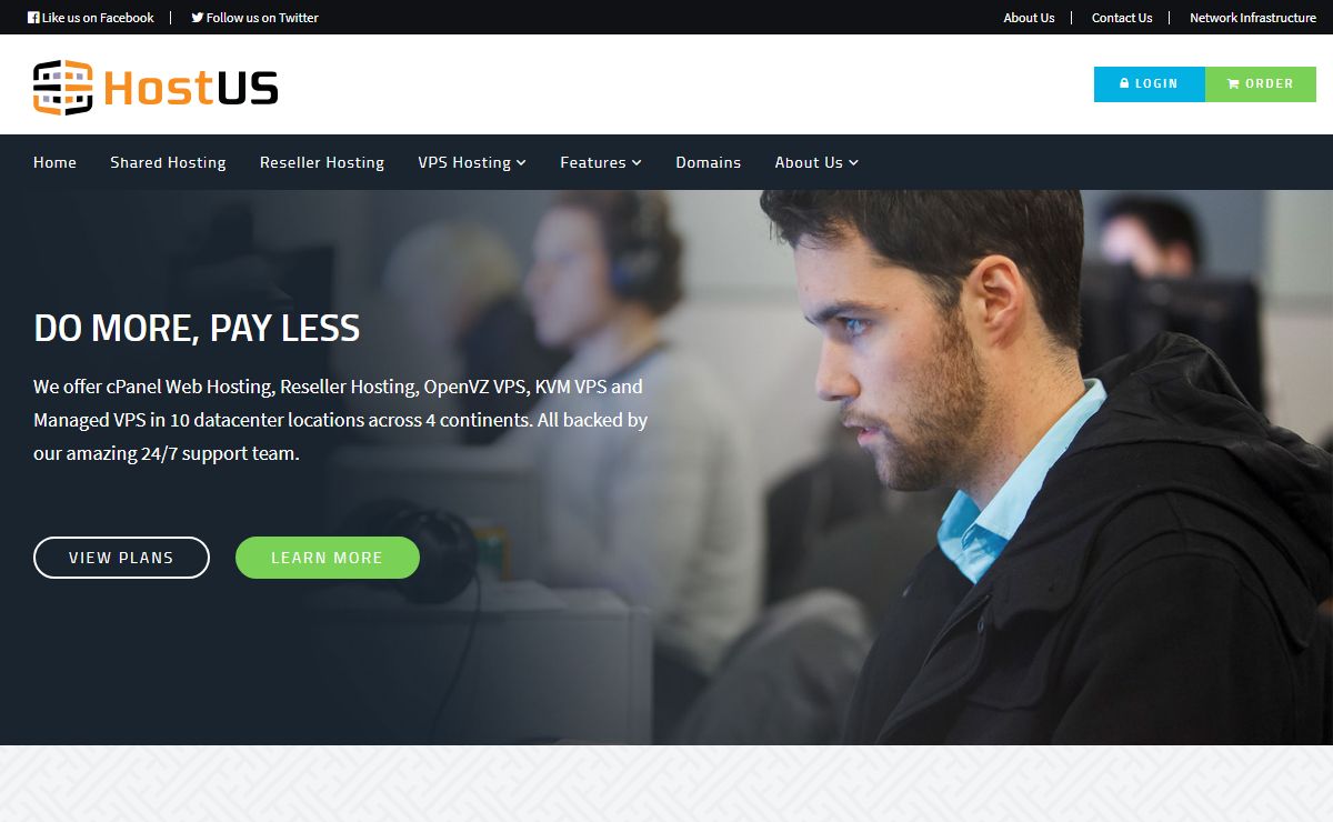 HostUS - Worldwide VPS Hosting