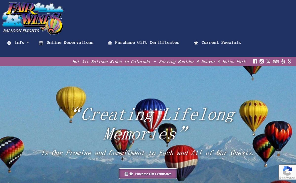 Hot Air Balloon Rides Colorado