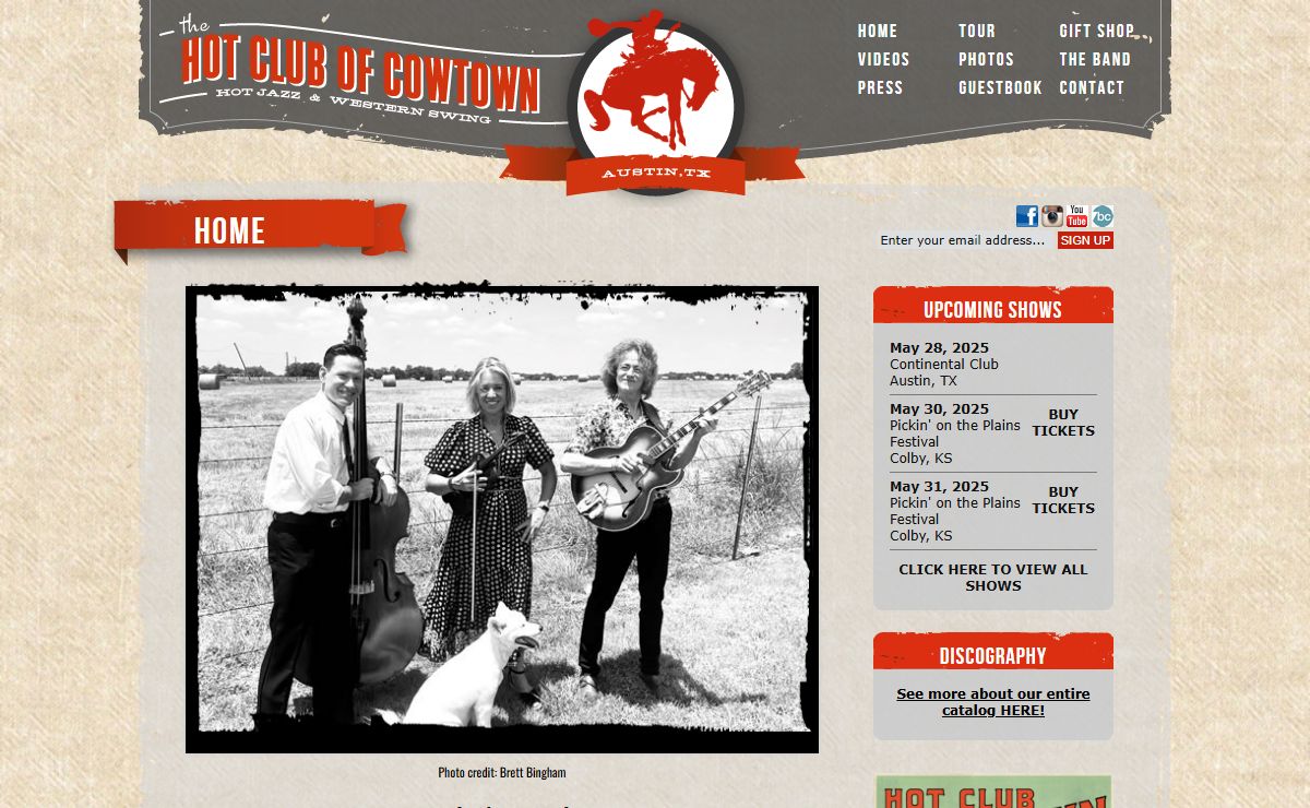 Hot Club of Cowtown I The Official Hot Club of Cowtown Site