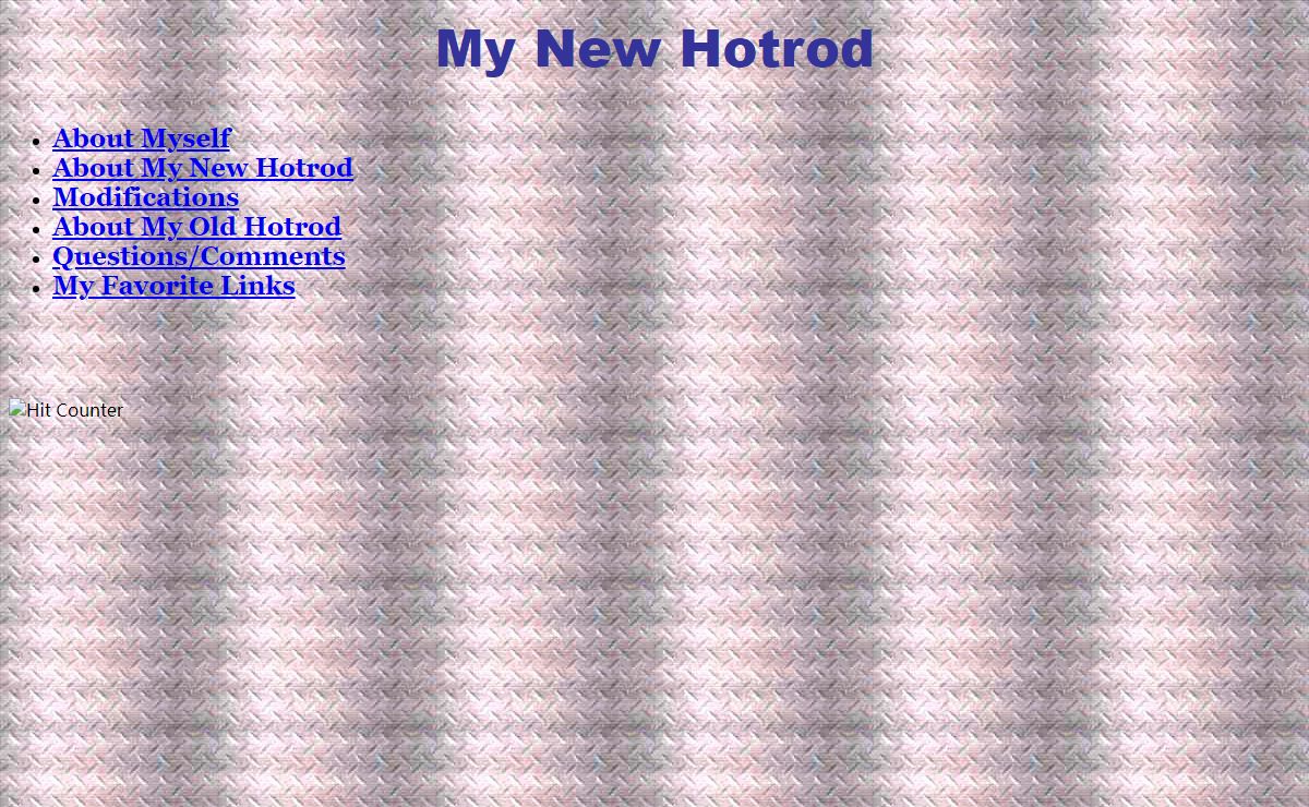 My New Hotrod