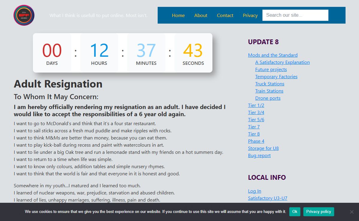houghi.org – What I think is usefull to put online. Most isn't.