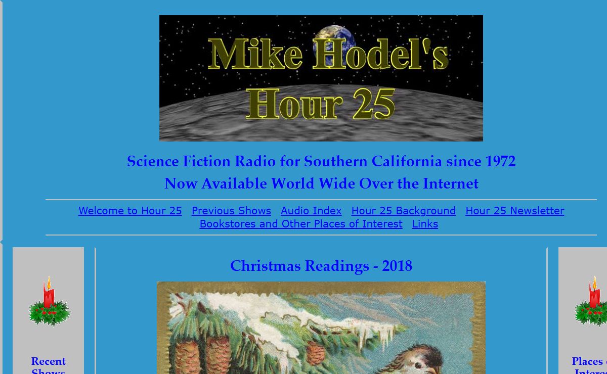 Hour 25 Homepage