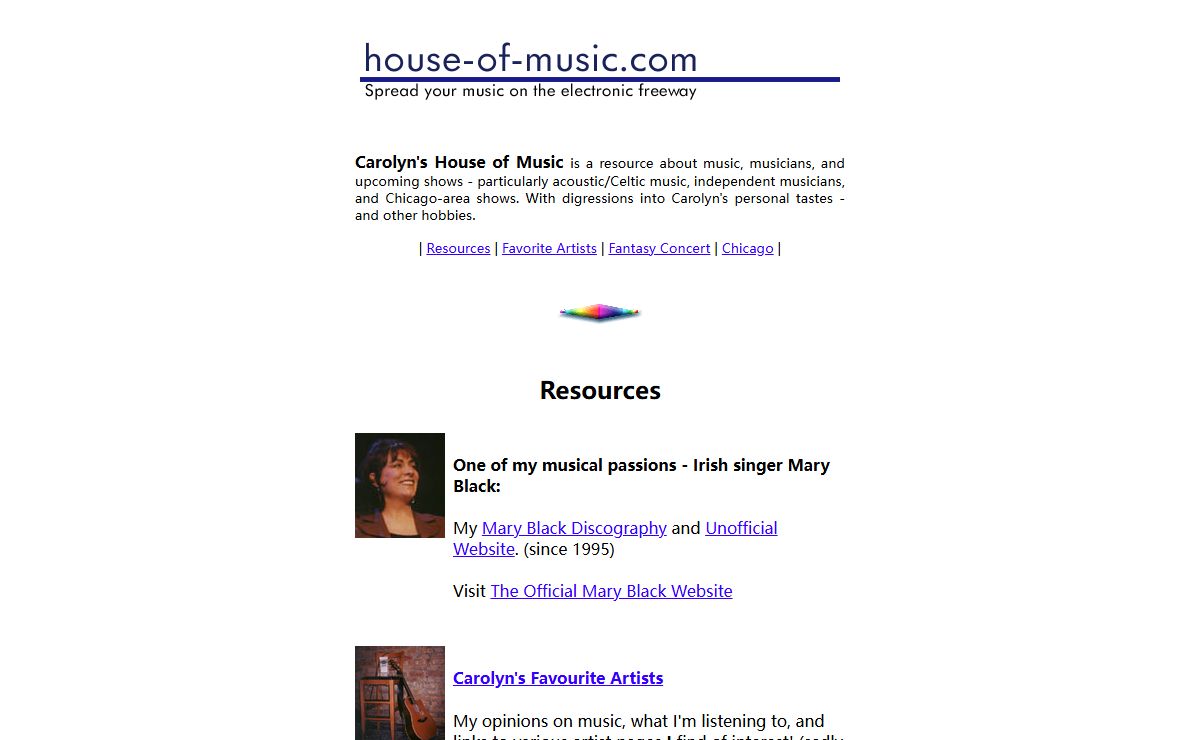 Carolyn's House of Music