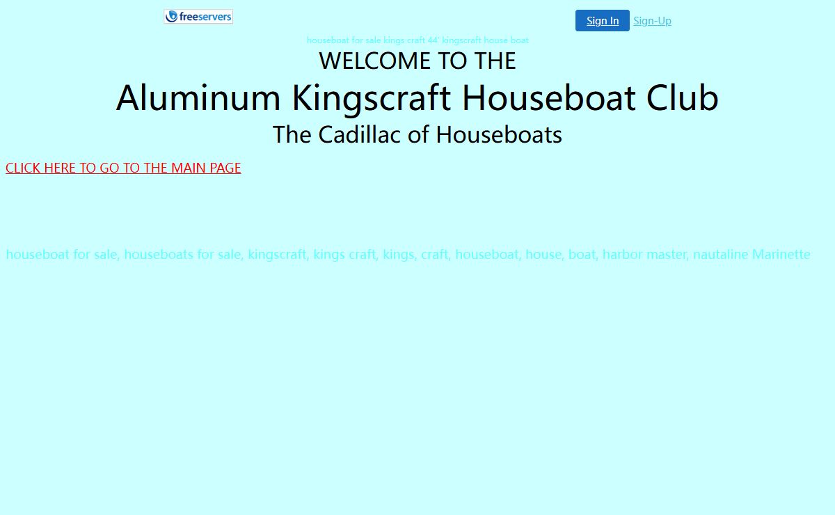 Aluminum Kingscraft Houseboat Club - Kings Craft Houseboat Buyers Guide