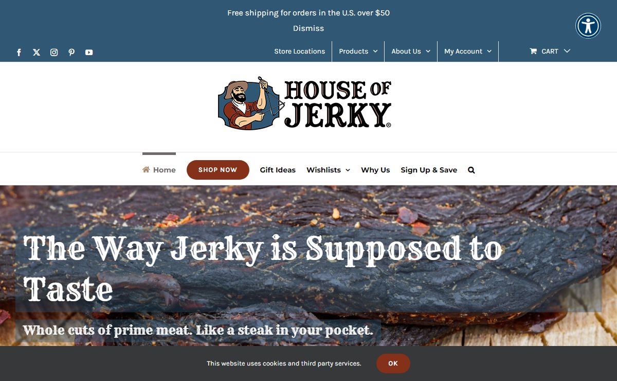 House of Jerky – The Best Beef Jerky, Naturally | Jerky of the month | Quality Beef Jerky