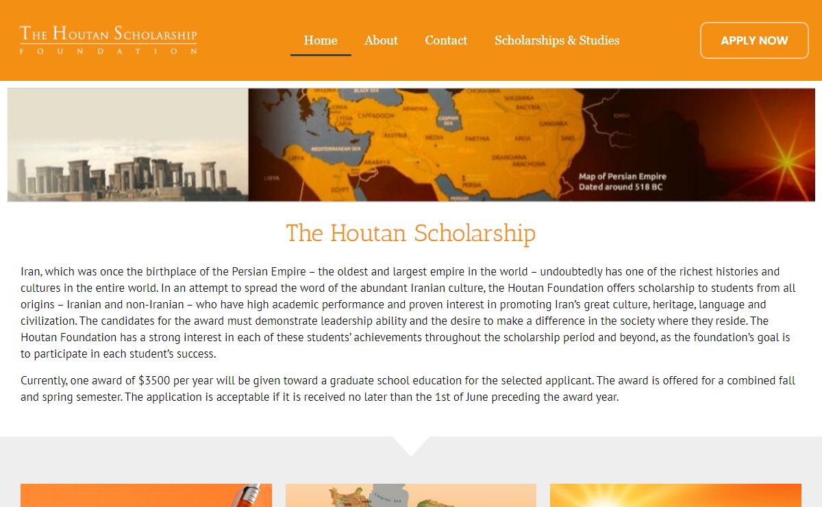 Home - The Houtan Scholarship