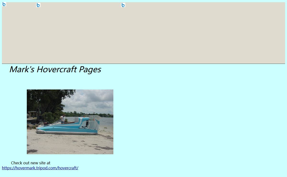 Mark's Hovercraft Pages