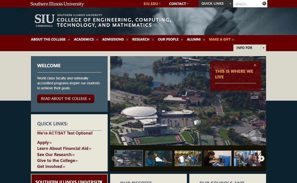 Engineering School in Illinois | Engineering | SIU