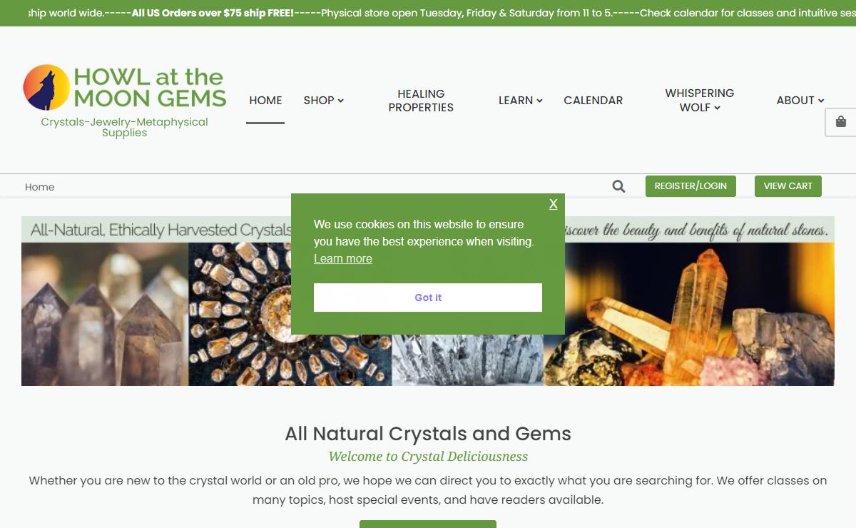 Home of Crystal Deliciousness! Healing Crystals For Sale!