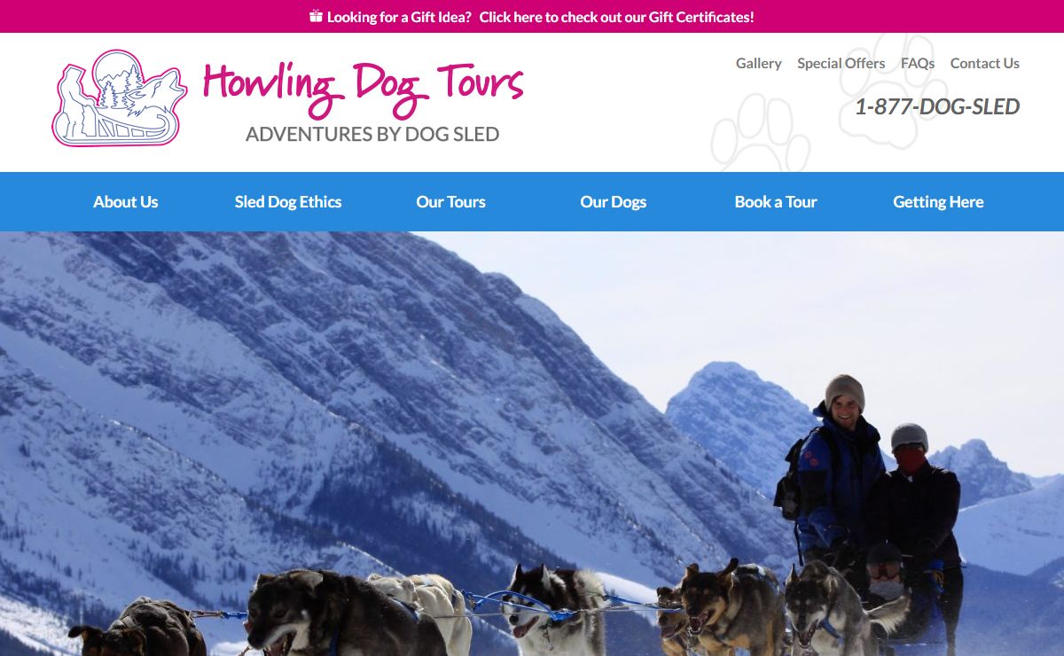 Howling Dog Tours: Canmore & Banff Dog Sledding Adventures
