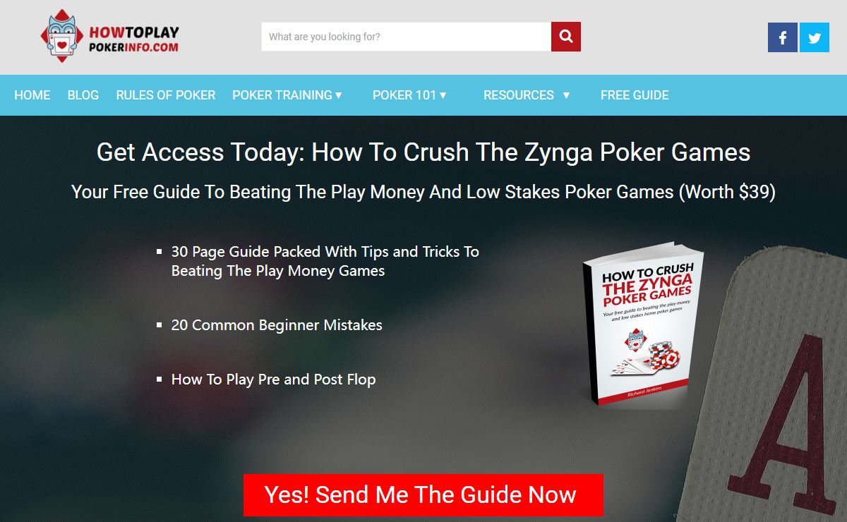 How To Play Poker For Beginners | HowToPlayPokerInfo