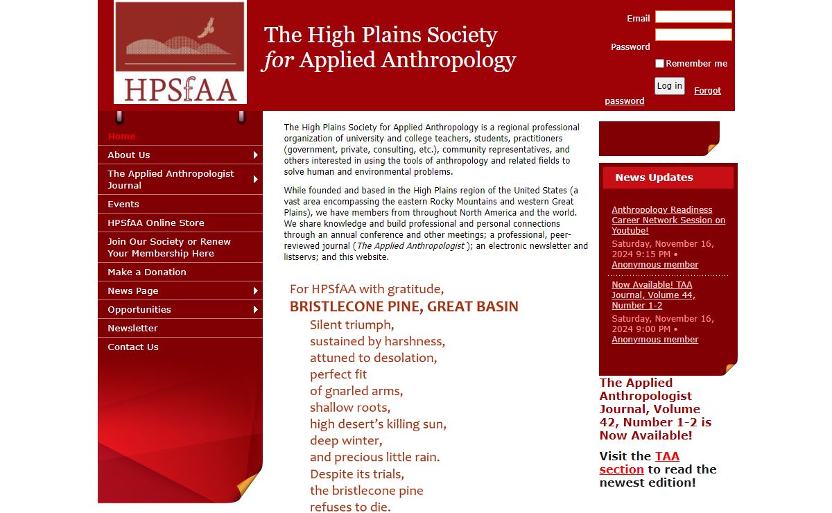 High Plains Society for Applied Anthropology - Home