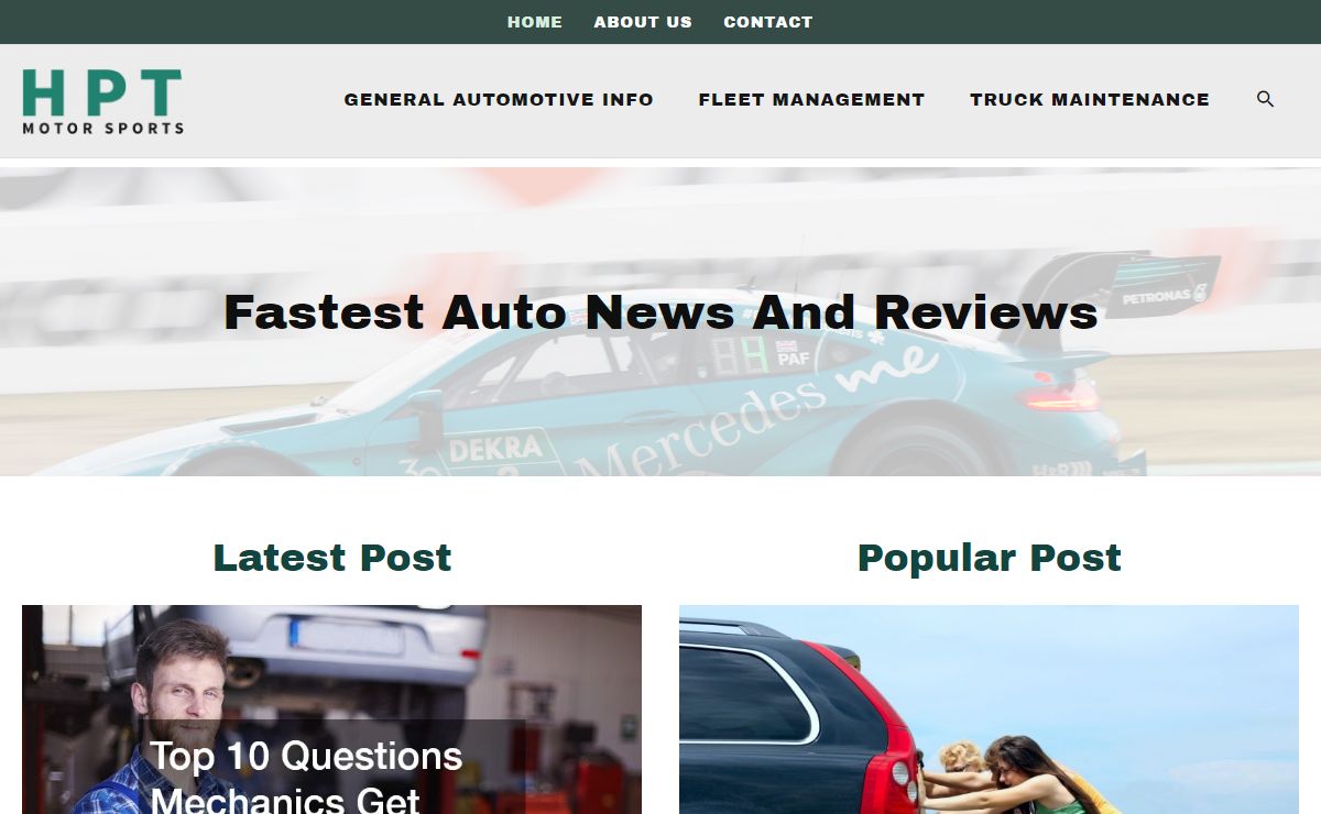 Automotive Tips, Cars, Trucks & Fleet Info - HPT Motor Sports