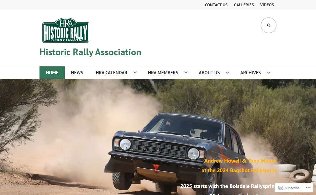 Historic Rally Association – Celebrating classic cars and classic rallying…