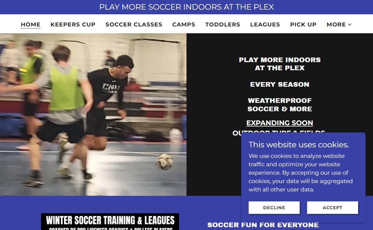 HR SportspleX in Newport News, Virginia