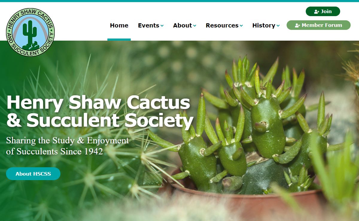 CSSA and Succulents Club in St. Louis - Henry Shaw Cactus and Succulent Society
