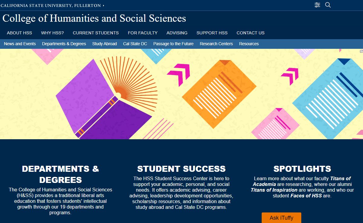 College of Humanities and Social Sciences - College of Humanities and Social Sciences | CSUF