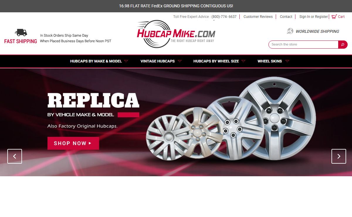 Hubcaps Wheel Covers | Hubcap Mike's | Buy New Hub Caps Online