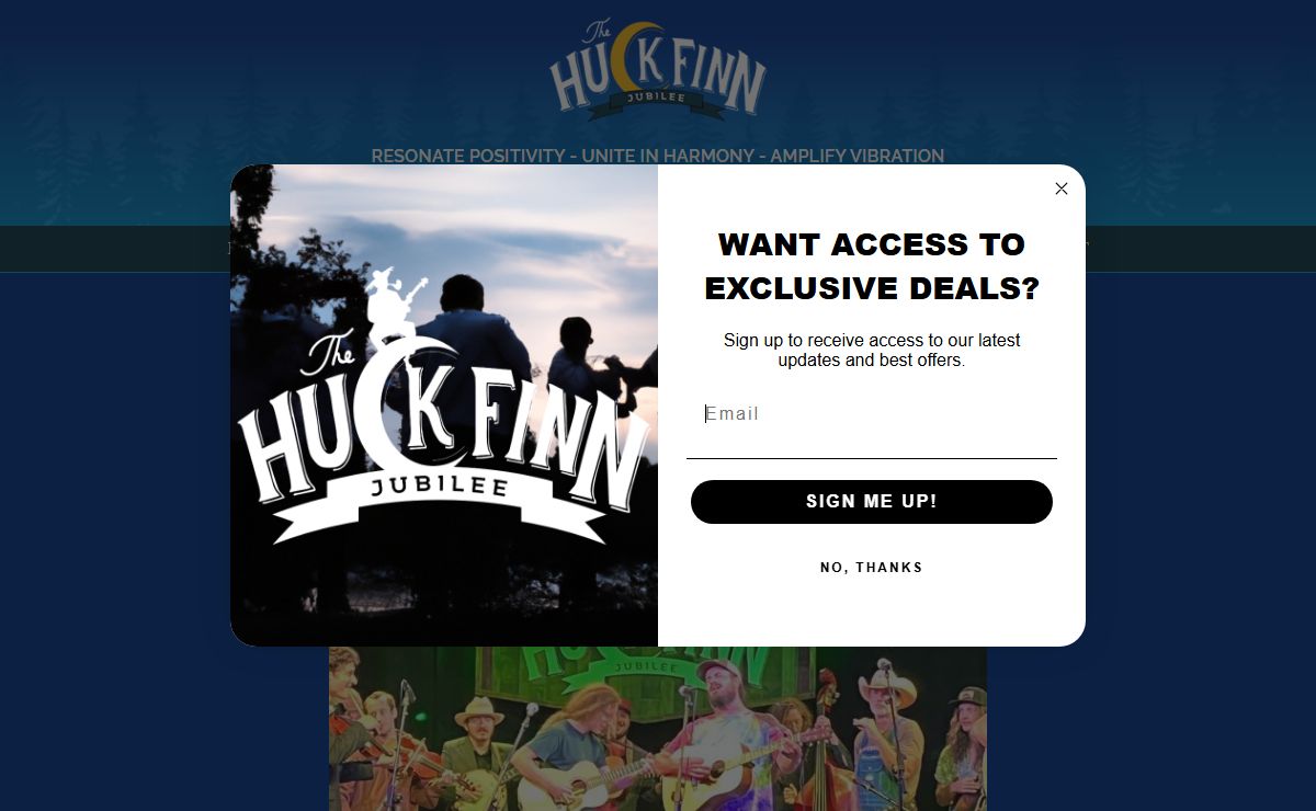 Huck Finn Jubilee – Bluegrass Music Festival