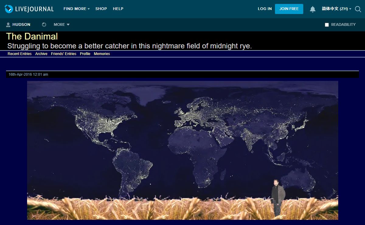 The Danimal — LiveJournal