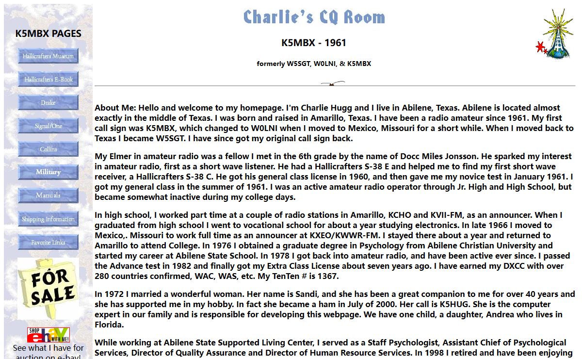 Charlie's CQ Room