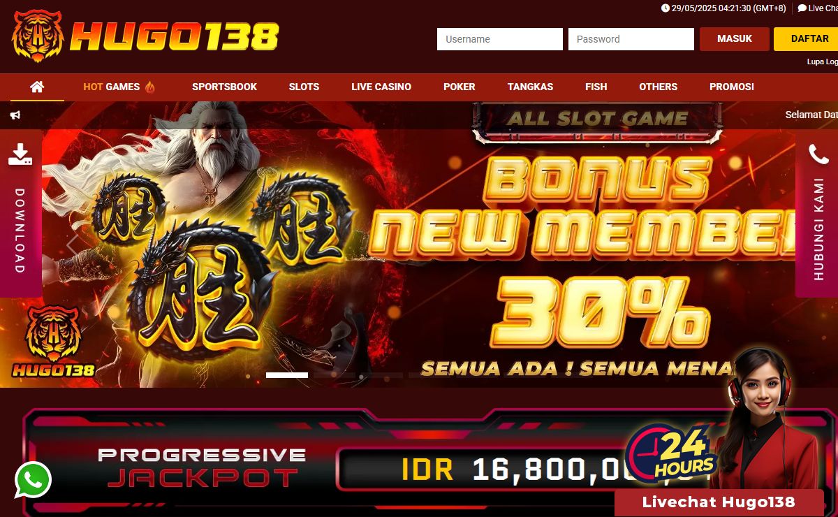 Hugo138⚡Sambaran Petir Slot Gacor Online Slot88 Pragmatic PG