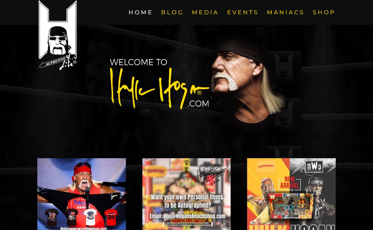 Hulk Hogan | Official Site | The Home of Hulkamania!