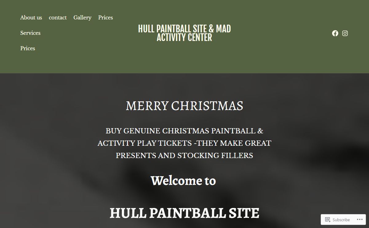 hull paintball site & mad activity center – paintball and activity center