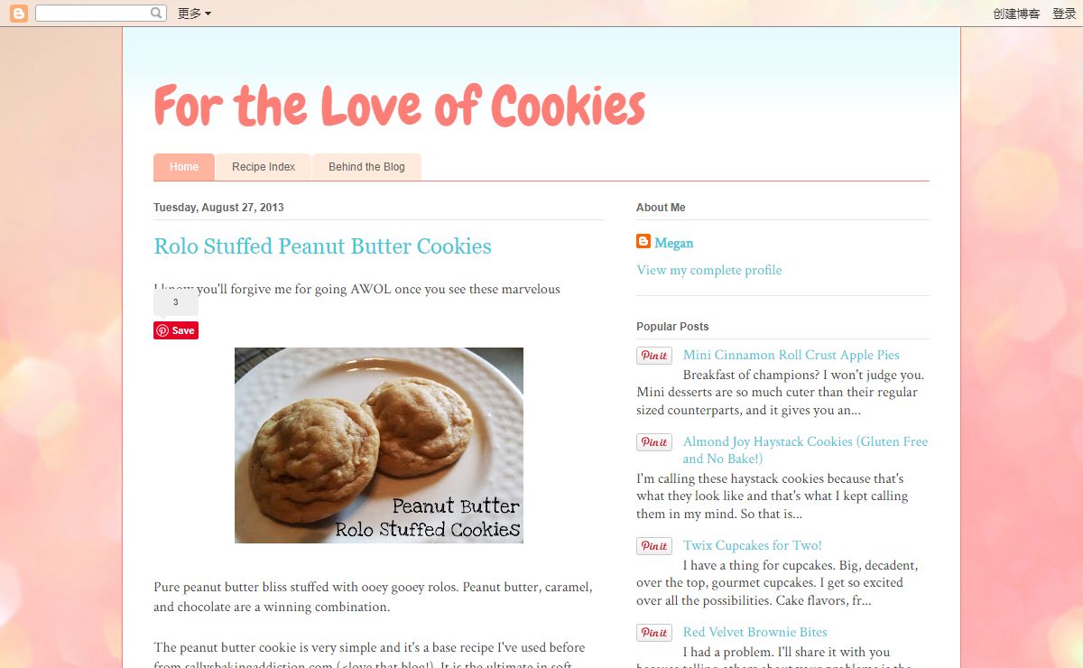 For the Love of Cookies