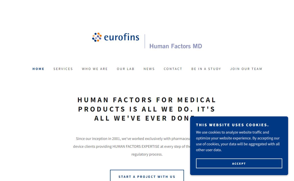 Human Factors MD - Human Factors, Medical Devices