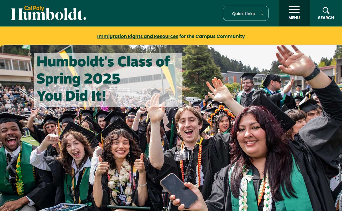 Cal Poly Humboldt | California State Polytechnic University, Humboldt
