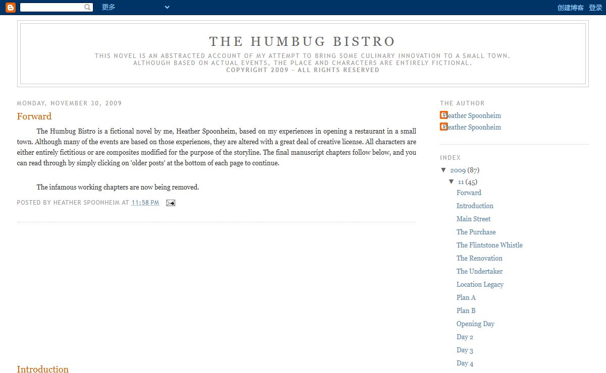 The Humbug Bistro