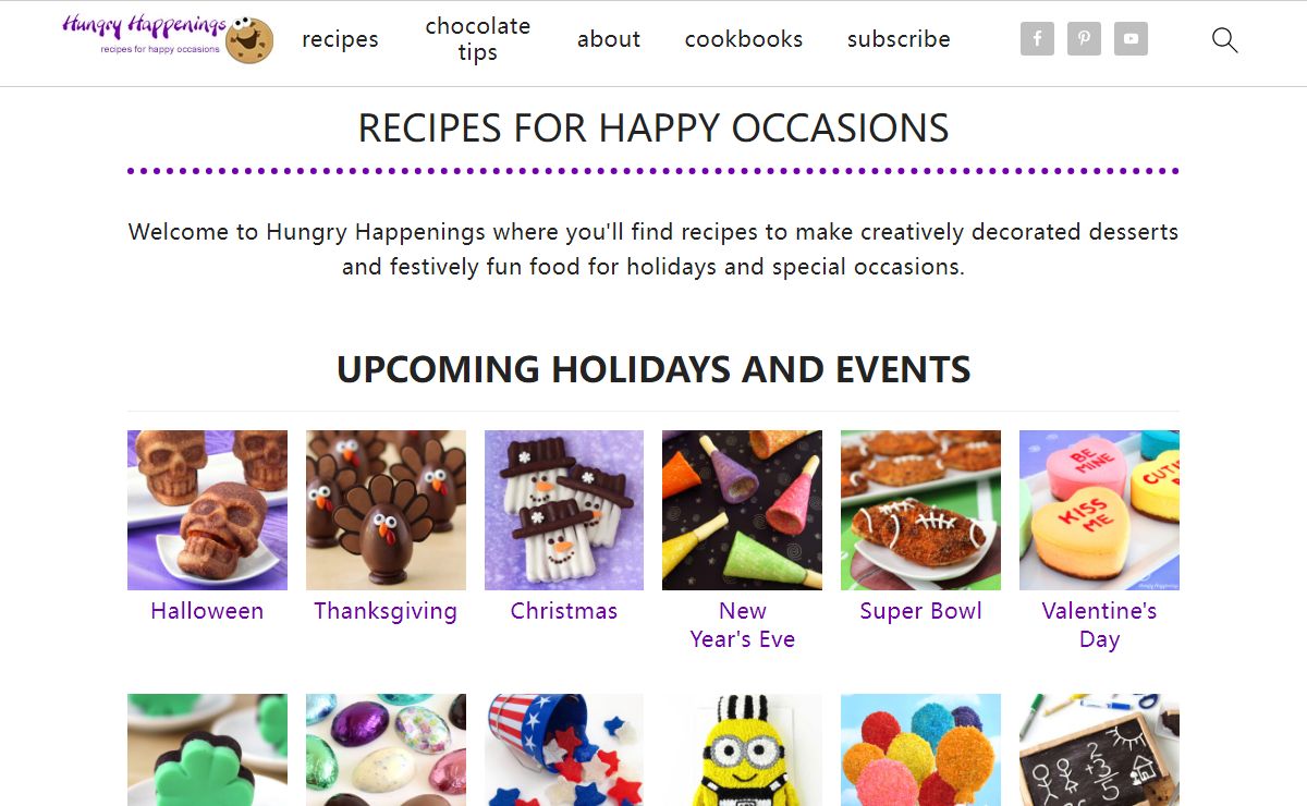 Recipes for happy occasions | Hungry Happenings