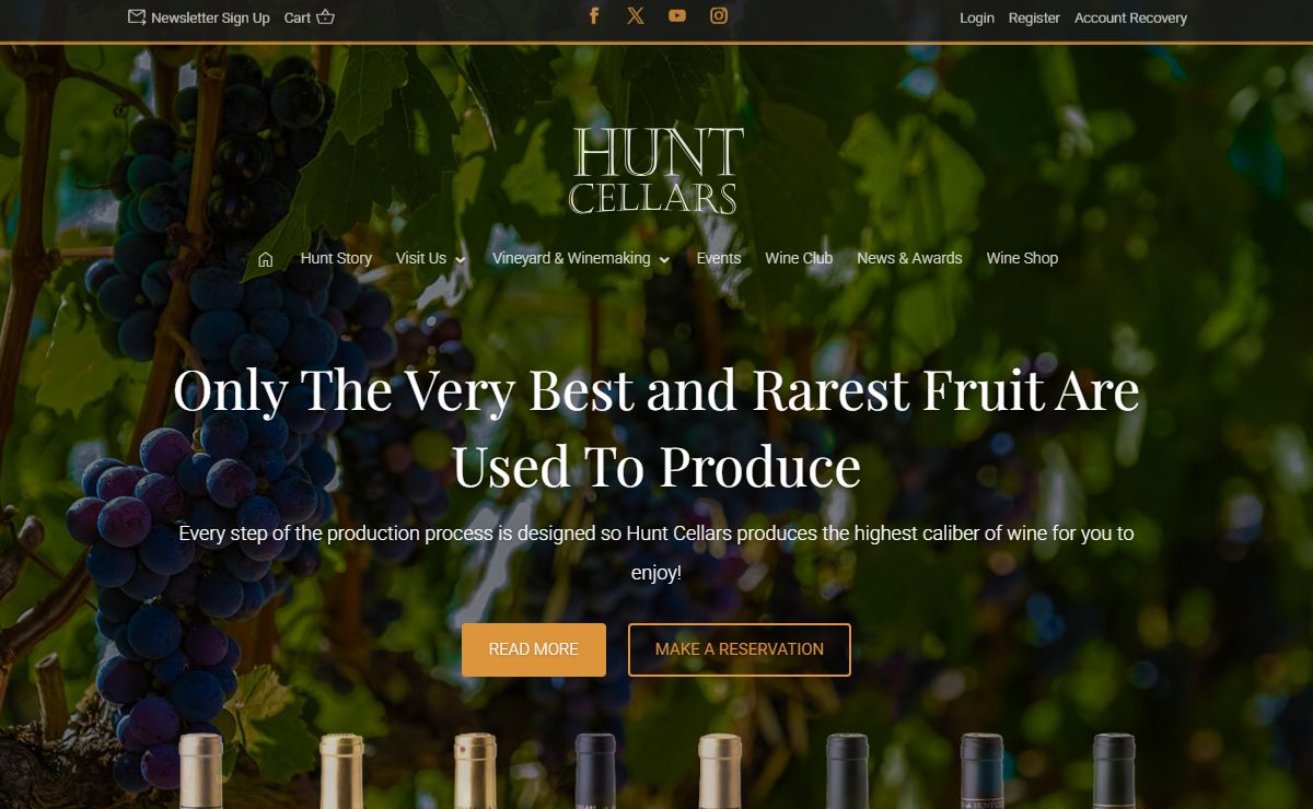 Hunt Cellars | Musically-Inspired, Hand-Crafted, Small-Lot Wines