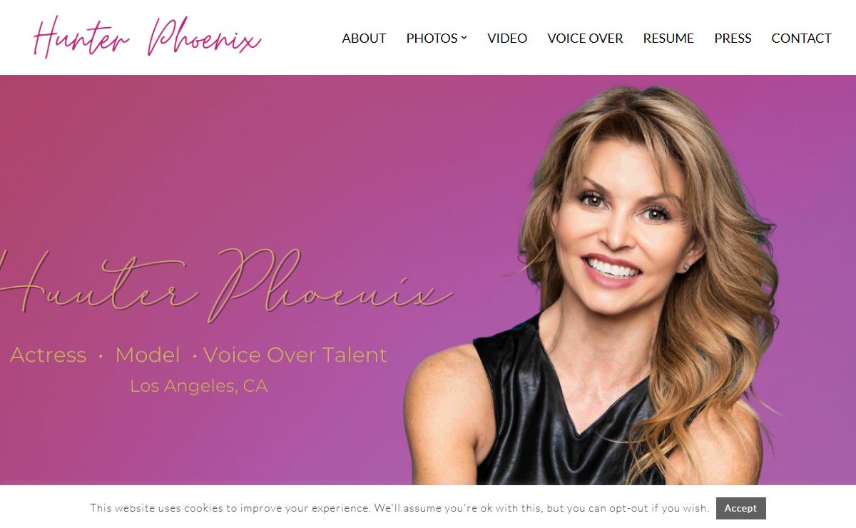 Hunter Phoenix | Los Angeles Actress | TV Shows, Movies, Voiceover