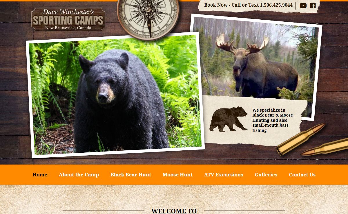 Black Bear Hunting | Moose Hunting | New Brunswick, Canada