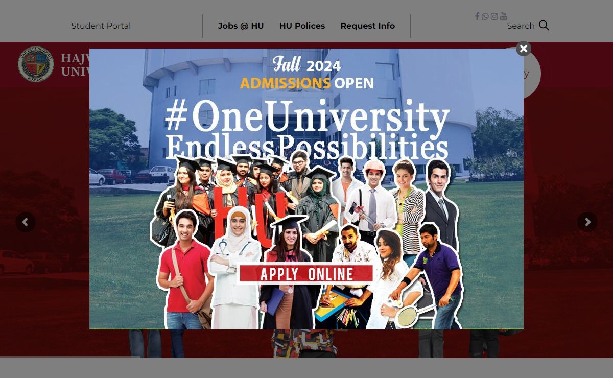 Welcome to HAJVERY | Hajvery University Pakistan