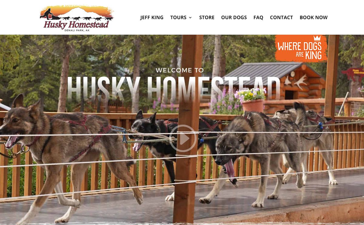 Husky Homestead - Alaska Dog Sled Tours with Jeff King, Iditarod Champion