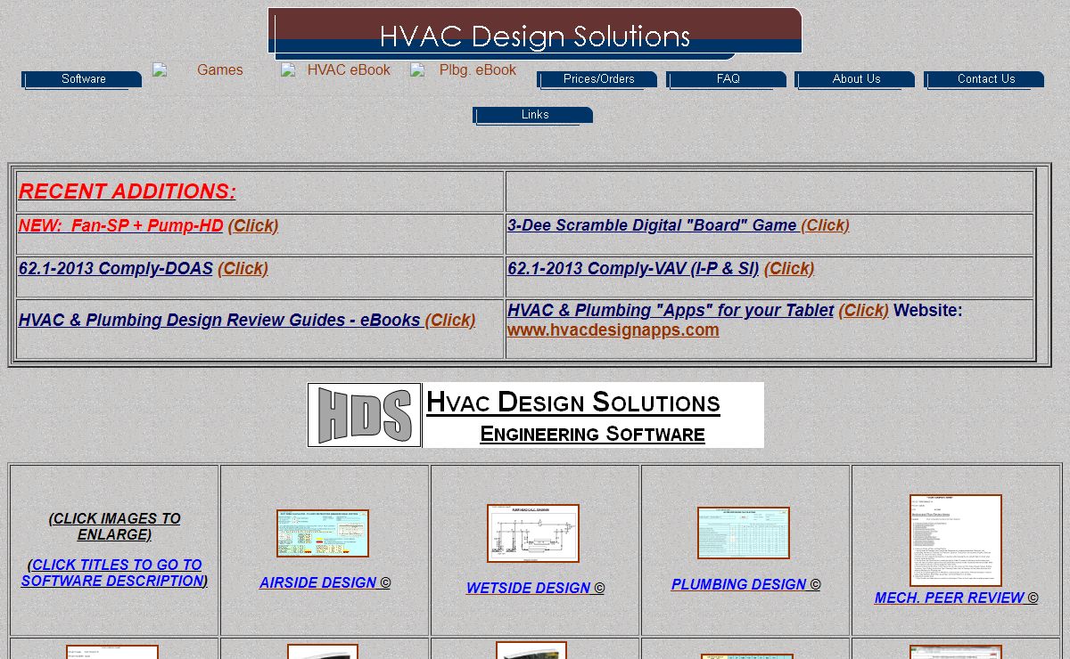 HVAC Design Solutions Official Web Site