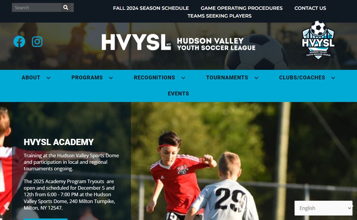 Hudson Valley Youth Soccer League