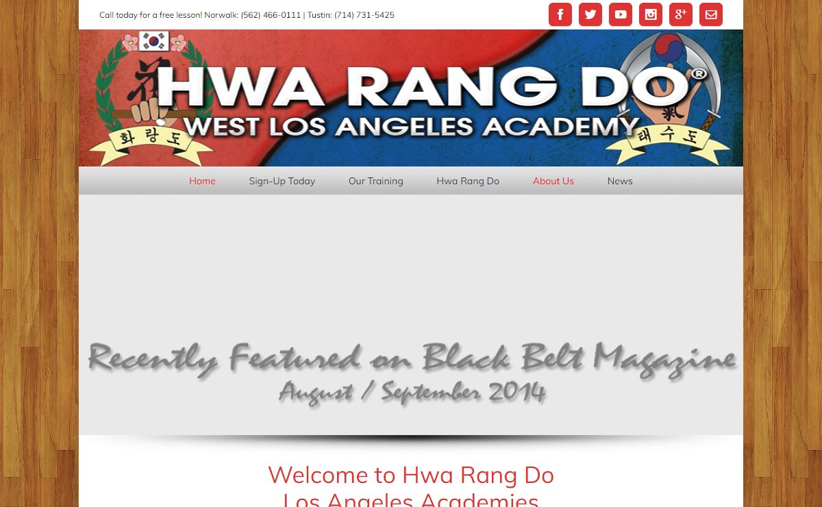 HwaRangDo (Home) | Hwa Rang Do® West LA