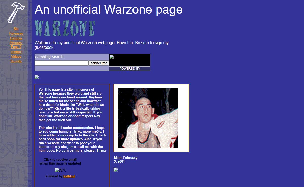 An unofficial Warzone page