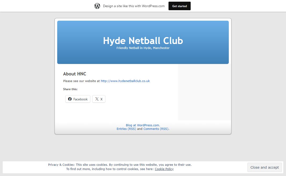 Hyde Netball Club | Friendly Netball in Hyde, Manchester