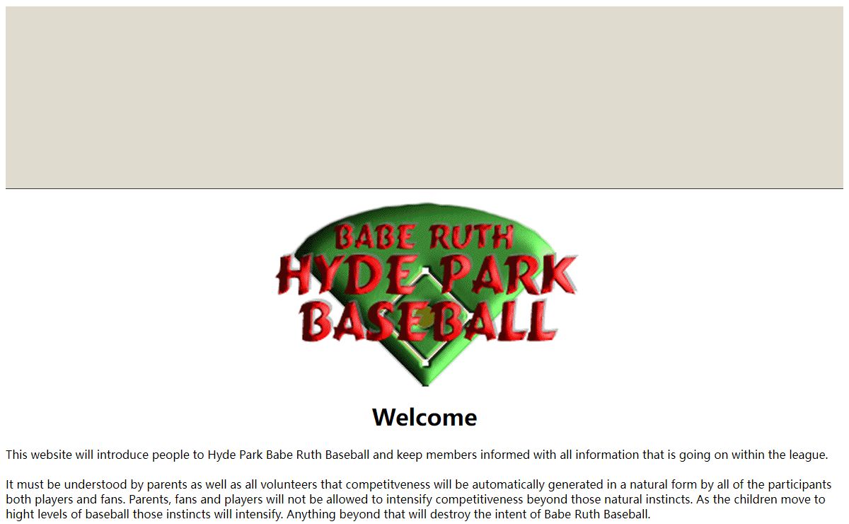 Hyde Park Baseball