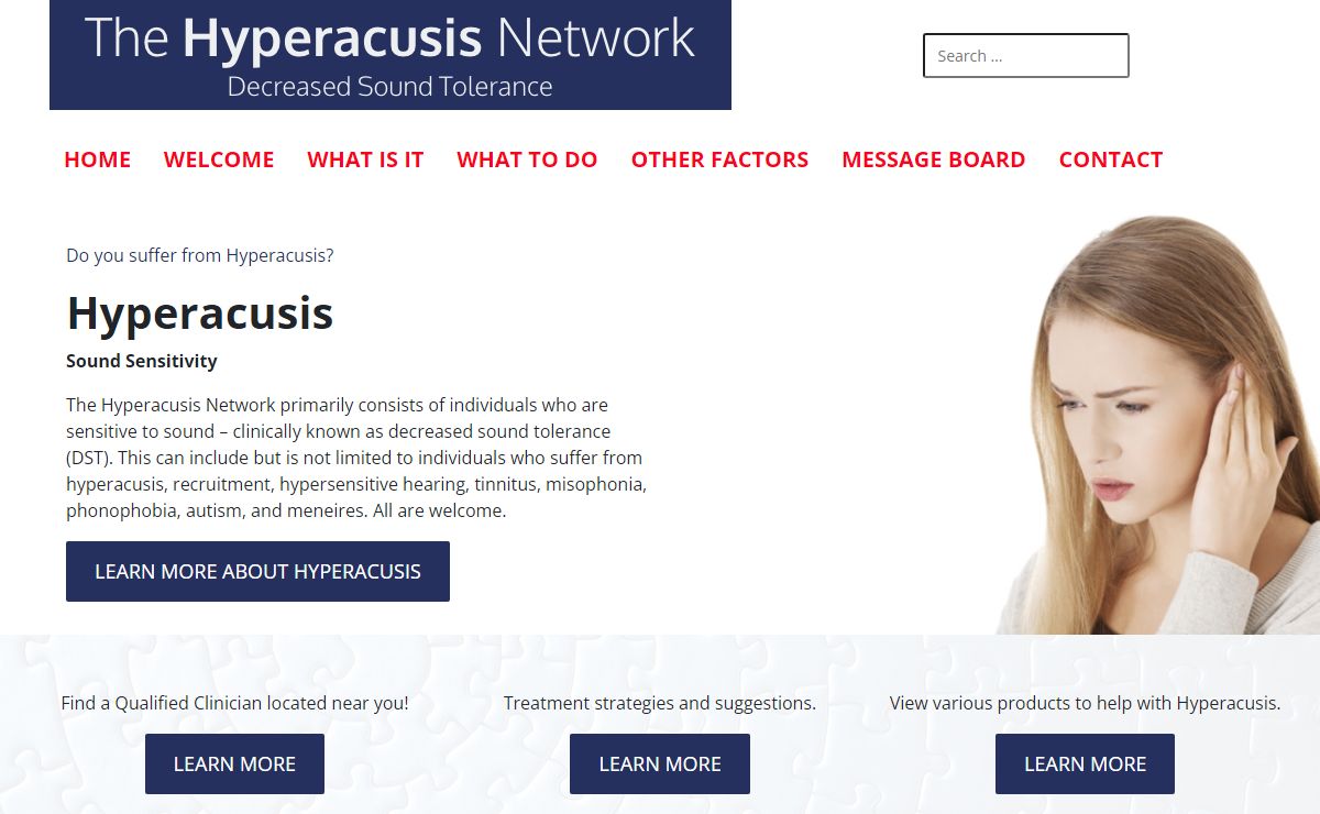 The Hyperacusis Network | Decreased Sound Tolerance