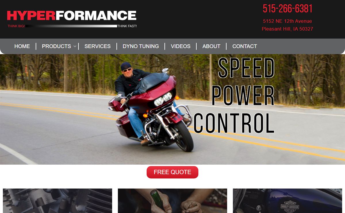 HYPERFORMANCE Motorcycle | Think Big! Think Fast!